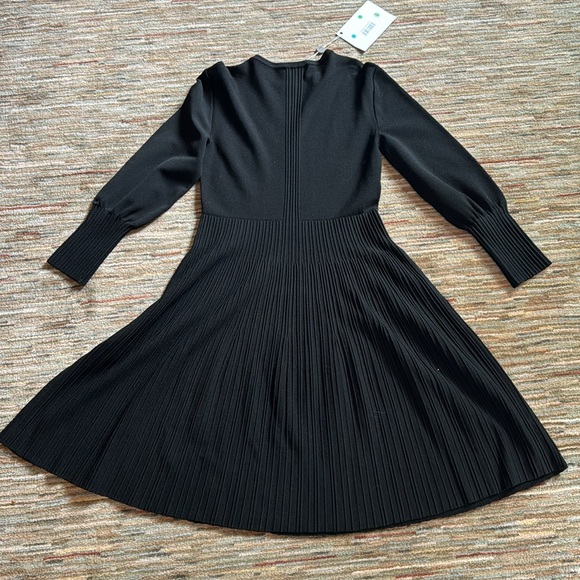 Black Alberta Ferretti Sweater Dress - Picture 5 of 7